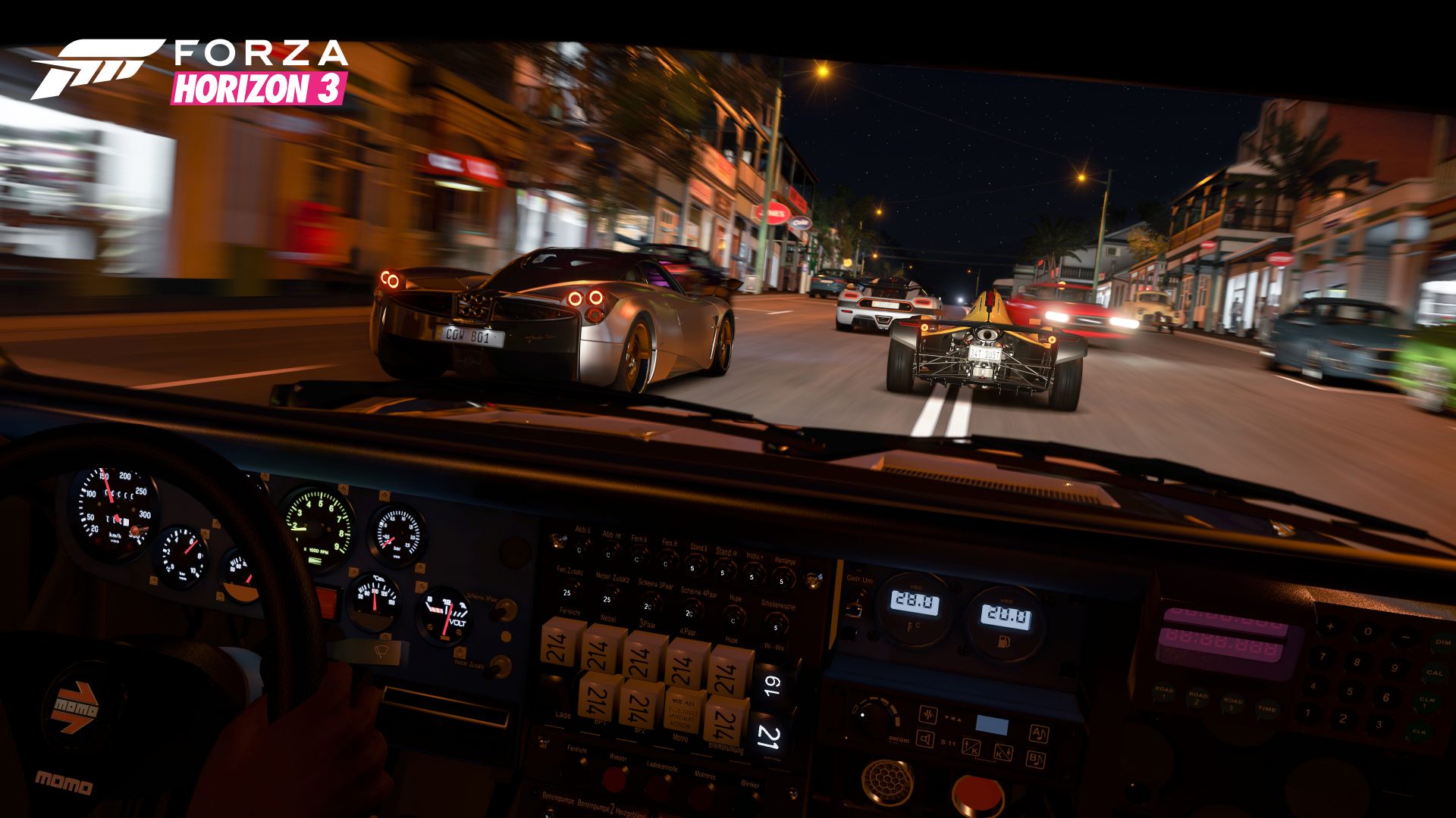 Cockpit View in Forza Horizon 3